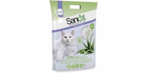 Lettiera per gatti Sanicat Diamonds